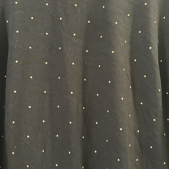 LOFT dress - Black with gold beads - Picture 2 of 8